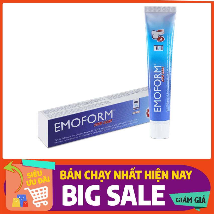 Kem Đánh Răng Trị Chảy Máu Chân Răng Emoform Gumcare