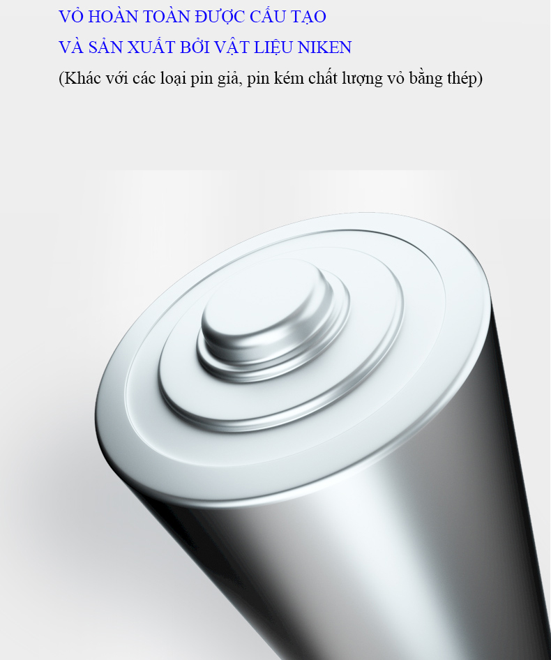 Combo 8 viên Pin tiểu sạc AA 3000mAh Doublepow cao cấp (pin xanh)