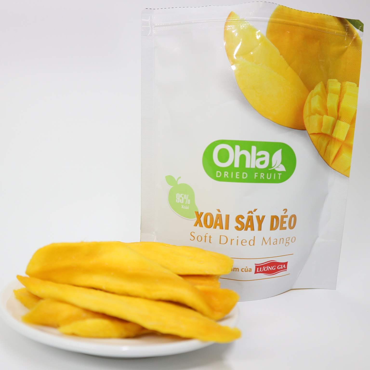Xoài sấy dẻo Ohla loại 2 - 100g