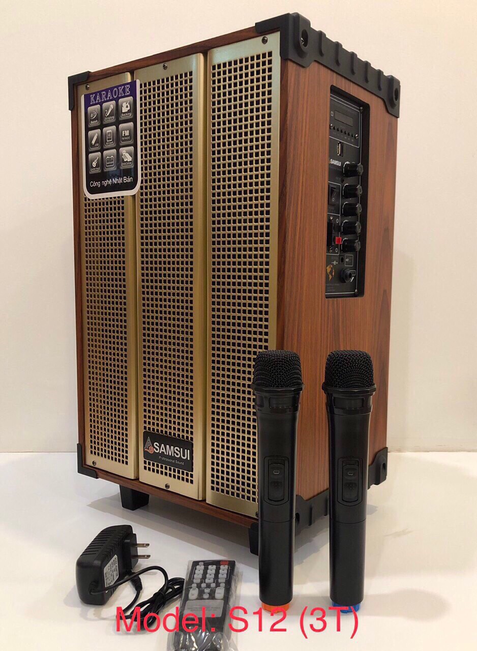 [HCM]Loa kéo Samsui S12 (3 Tấc gỗ)