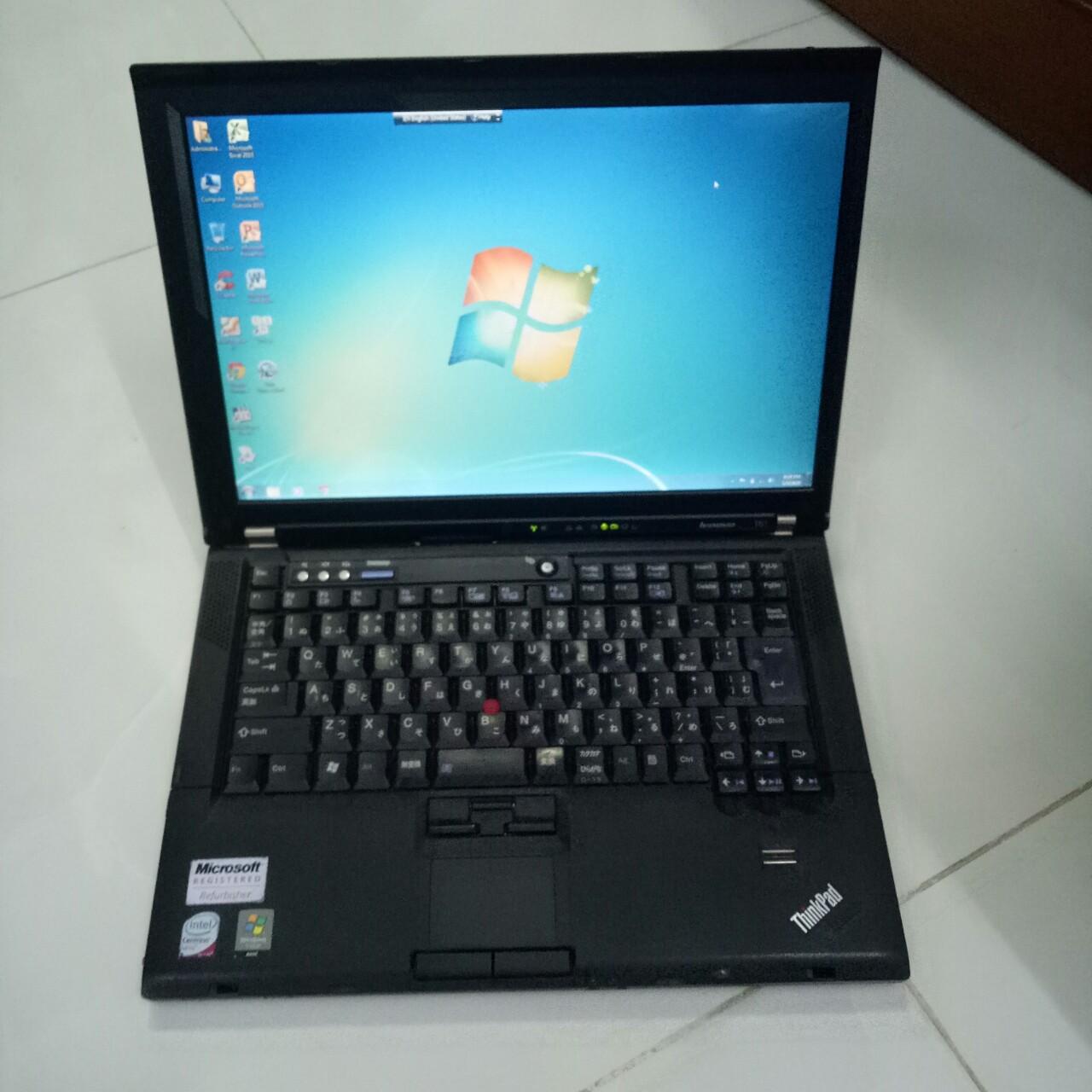 LAPTOP KHO JAPAN,Lenovo ThinkPad T61 - Core 2 T8300