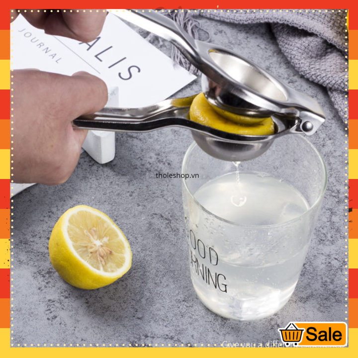 Dụng cụ vắt chanh, không bị rớt hạt, không bị nước chanh làm sót tay - Dụng cụ pha chế, hỗ trợ vắt chanh, cam và các loại quả khác - Cây  vắt chanh không gỉ [ GIÁ SỈ ]