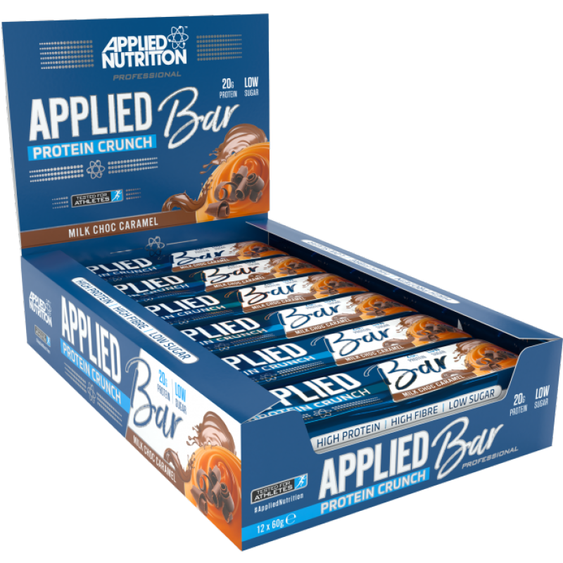 Bánh Whey Protein Bar - Applied Nutrition Applied bar protein crunch (Hộp 12 thanh) cao cấp