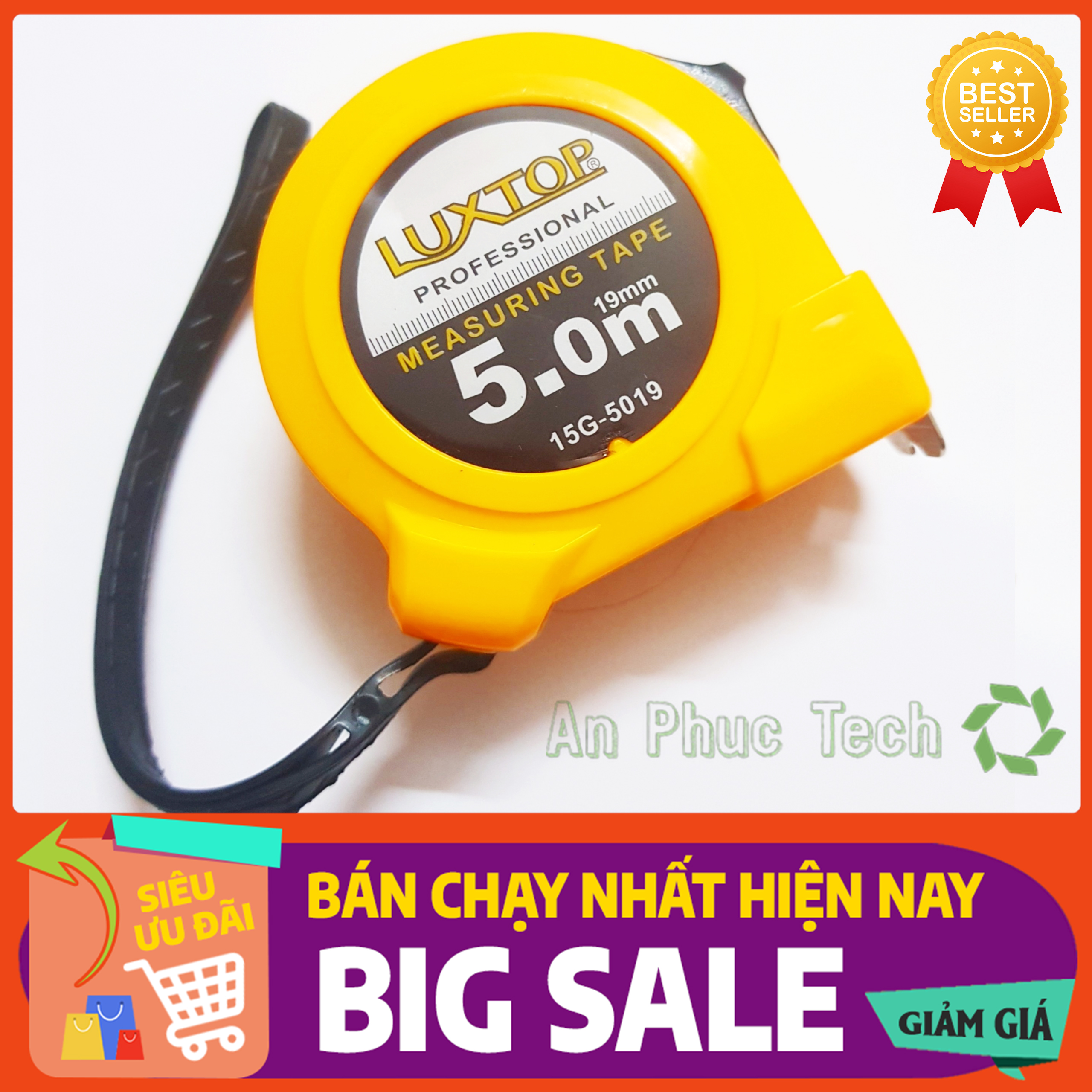 Thước Kéo LUXTOP 5m-19mm