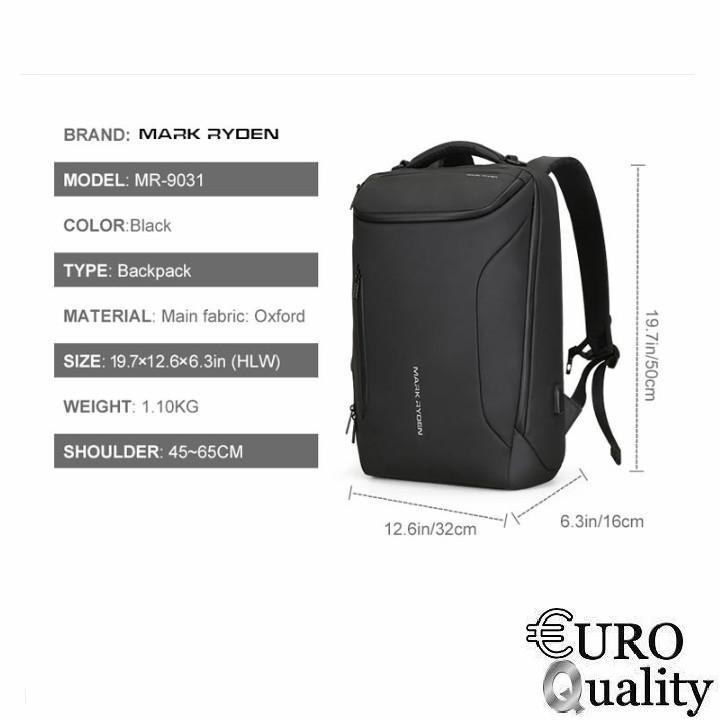 Euro Quality - Balo Mark Ryden  thế hệ mới  cao cấp