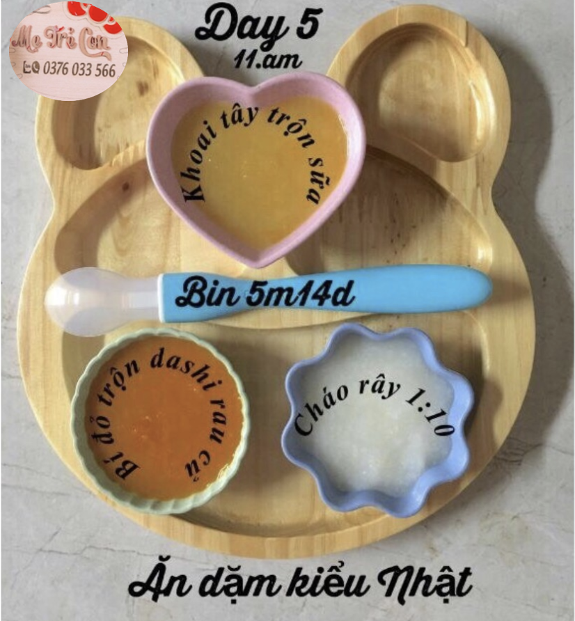 Bát Ăn Dặm Lúa Mạch Mini - An Toàn Tiện Dụng