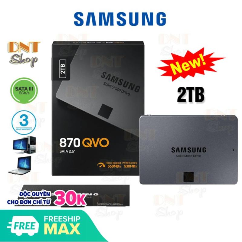 Bảng giá Ổ cứng SSD Samsung 870 QVO 2TB 2.5-Inch SATA III (MZ-77Q2T0) Phong Vũ
