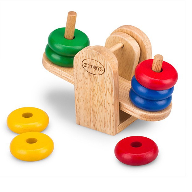 Đồ chơi gỗ Winwintoys - Cân bập bênh