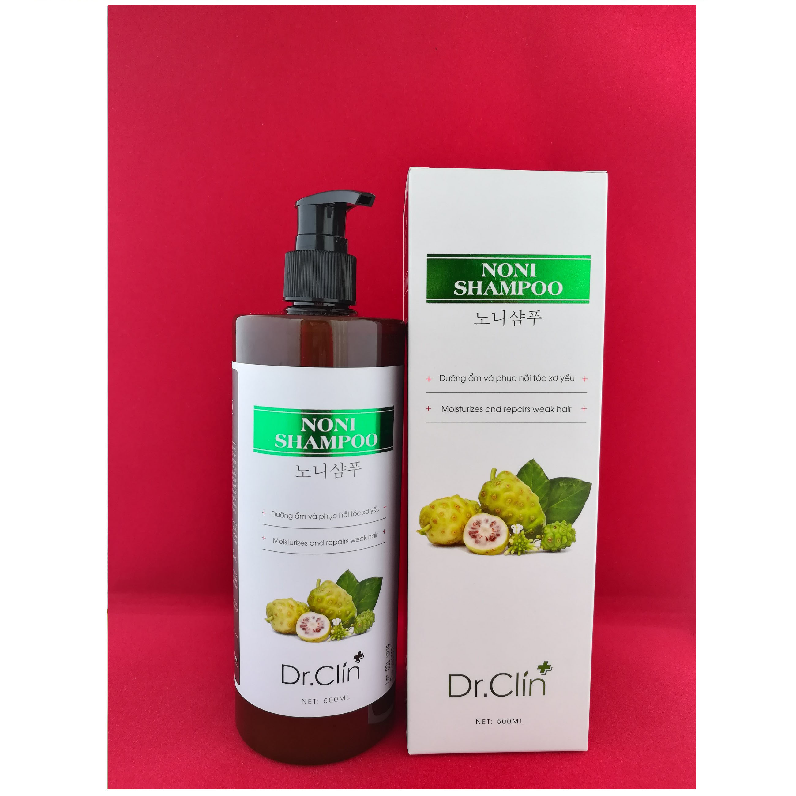 [HCM]Dầu Gội Tinh Chất Trái Nhàu Noni Shampoo 노니샴푸 (3 in 1)