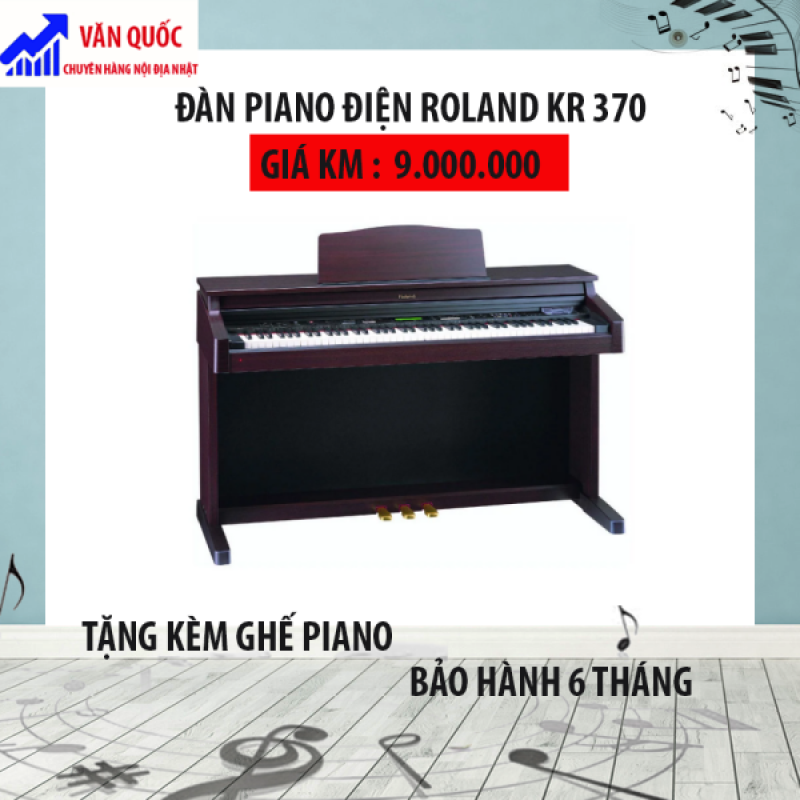 ĐÀN PIANO ĐIỆN ROLAND KR 370 GIÁ RẺ