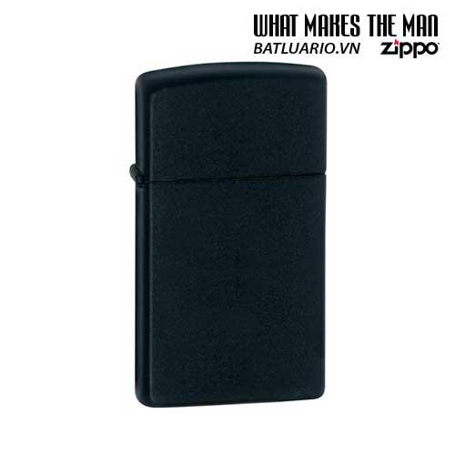 Zippo 1618 - zippo slim black matte