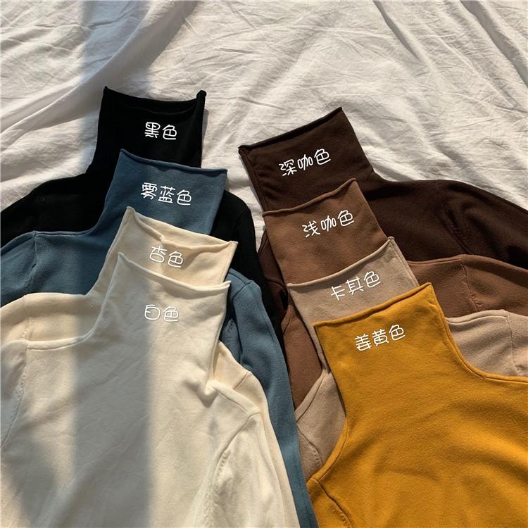 [HCM][BEST SELLER] ÁO THUN CỔ LỌ NỮ THỜI TRANG