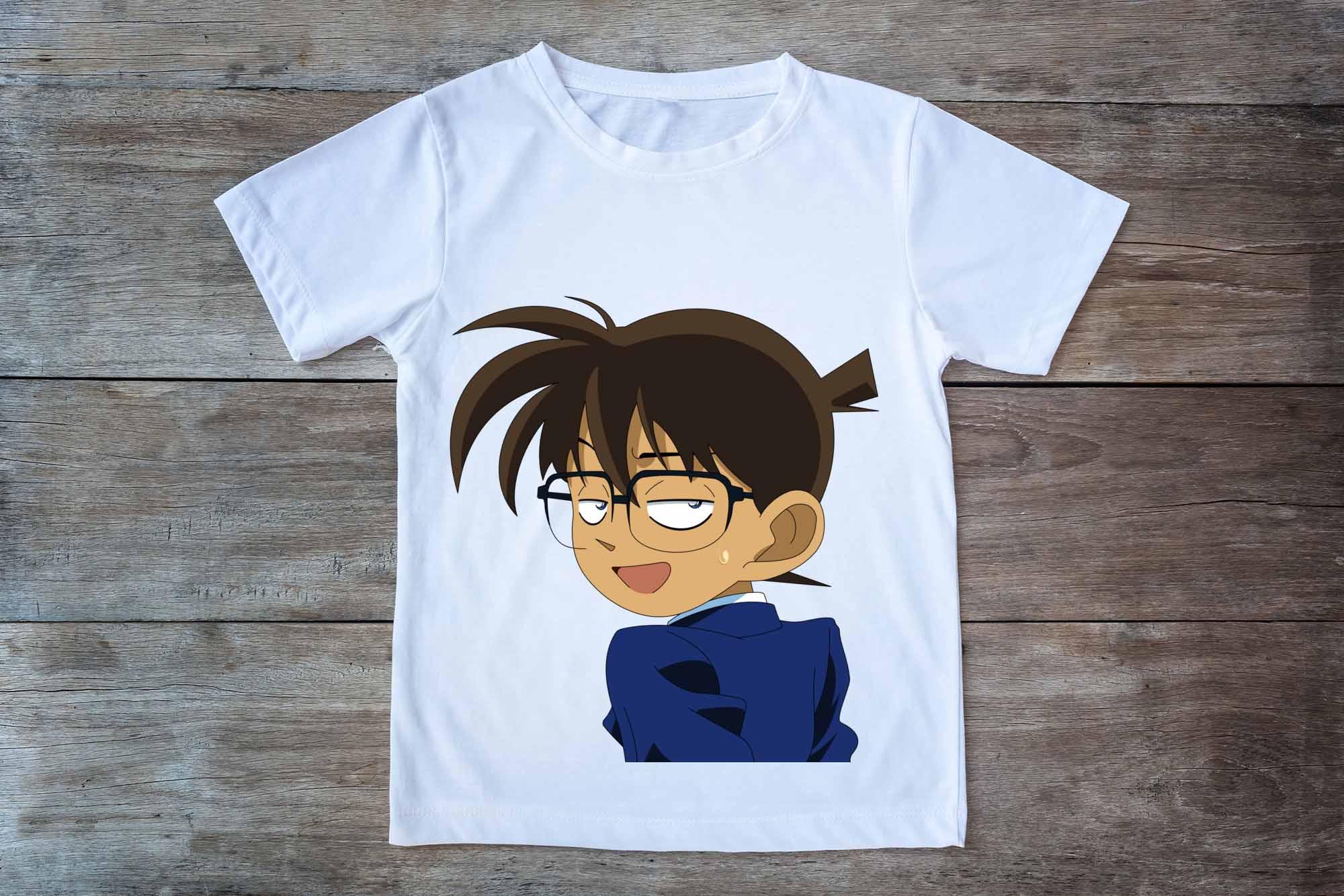 [HCM]Áo thun in hình Conan hài hước 2