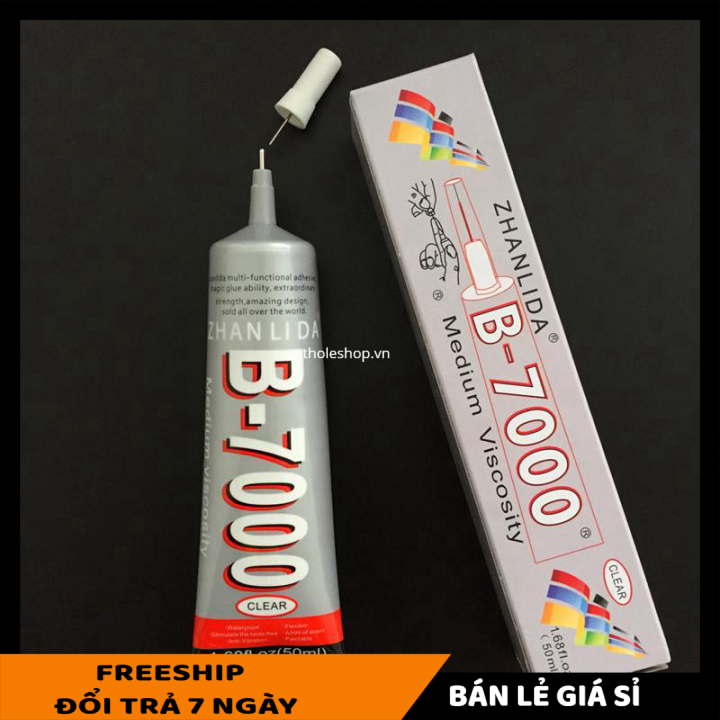 Keo dán B-7000 độ dính tốt - Keo dán đa năng mọi vật dụng siêu dính - Keo dán trang sức, pha lê, hạt nhựa, dây da [LẺ GIÁ SỈ]