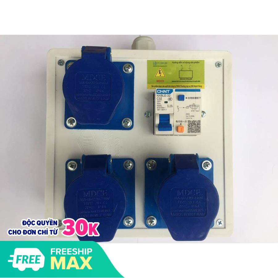 Hộp điện công trường 16A