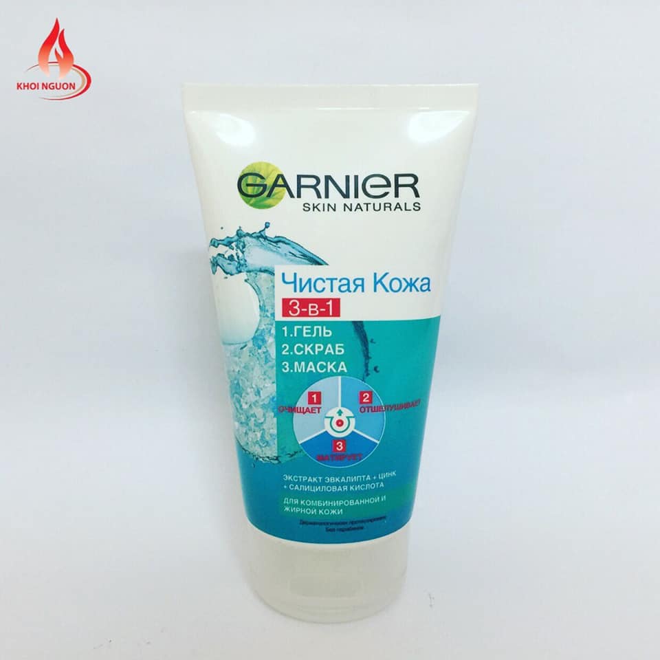 Sữa rửa mặt Garnier Nga