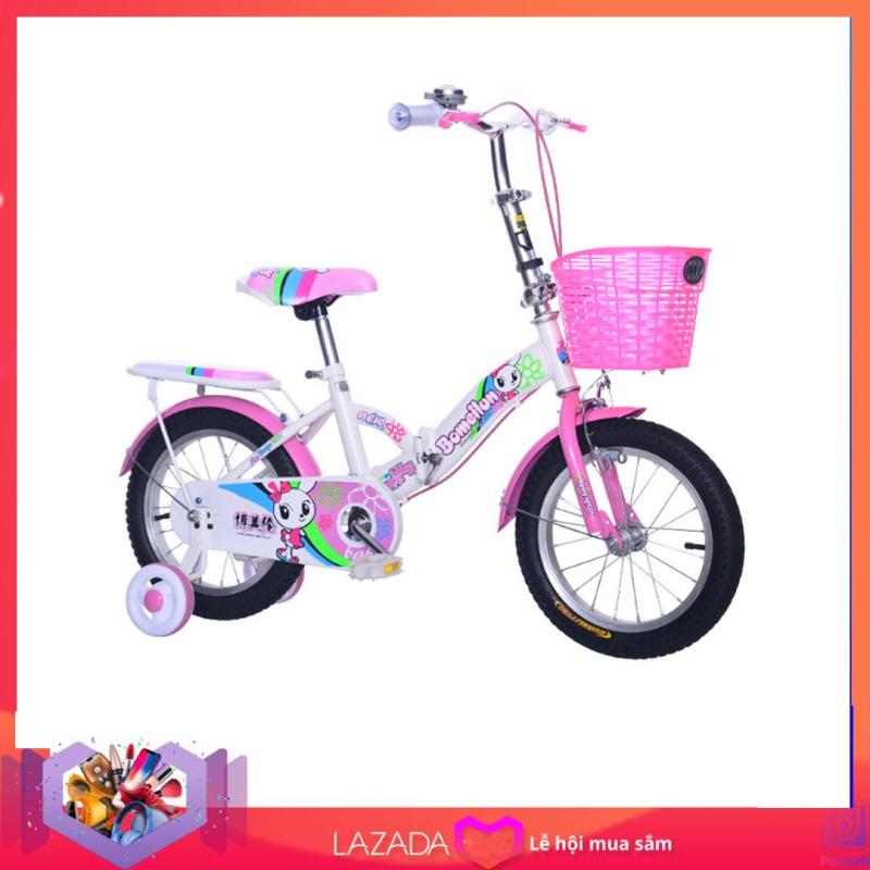 Mua Xe đạp trẻ em dành cho bé gái cỡ 14 inch - màu hồng