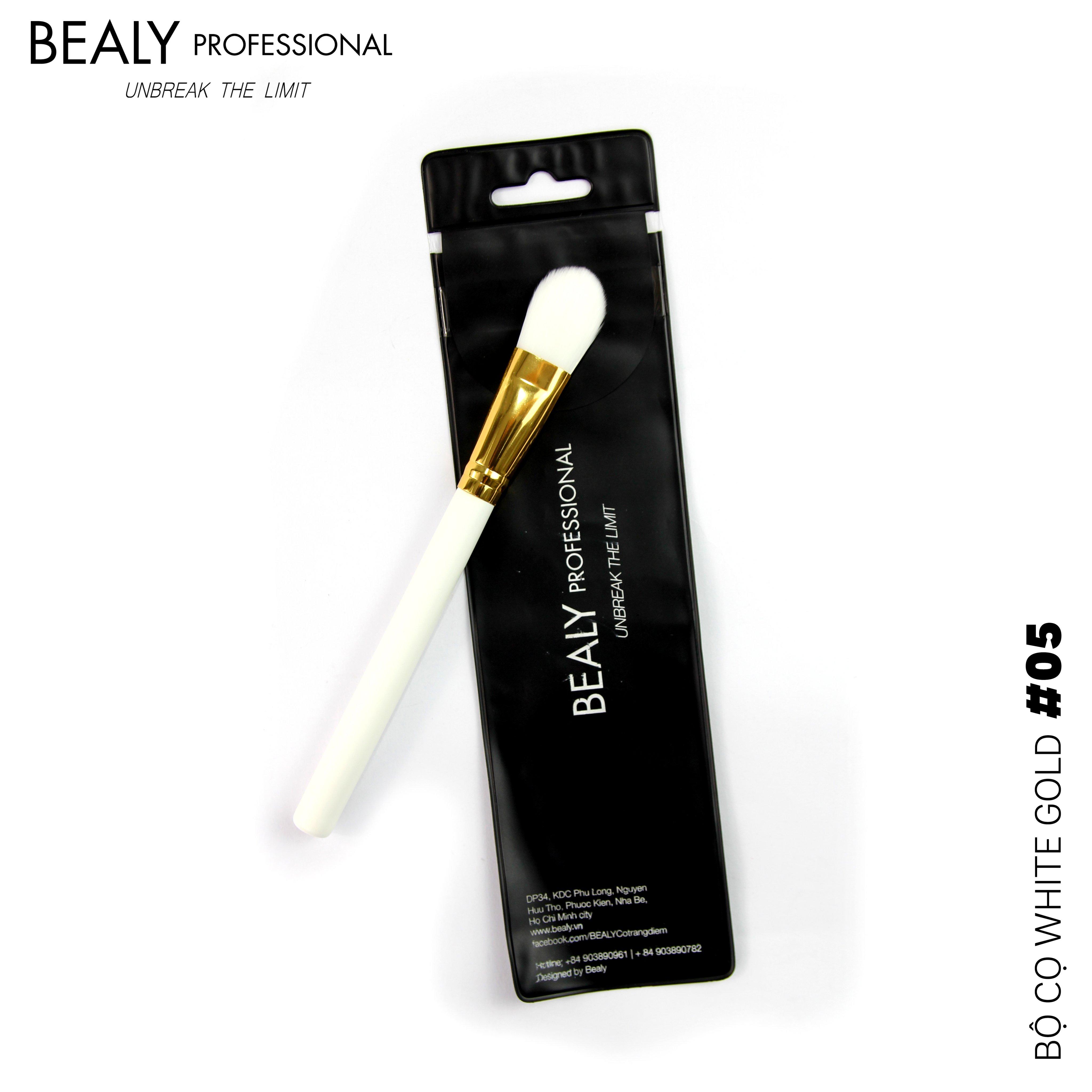 CỌ TÁN KEM NỀN BẢN DẸT WHITE GOLD N0.05