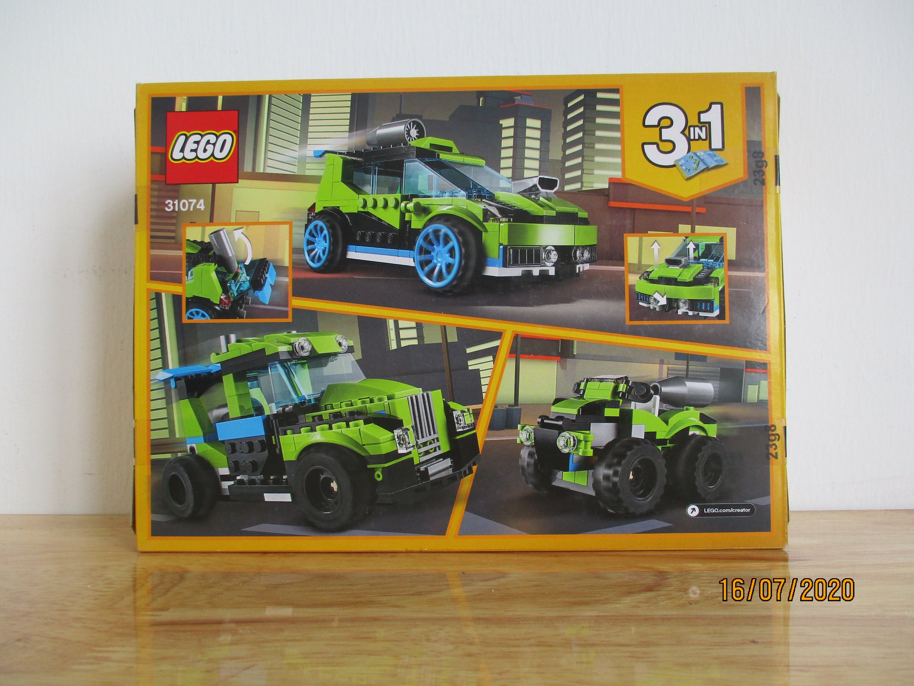 LEGO Creator 31074 Rocket Rally Car (MISB, Genuine LEGO) - 레고 크리에이터 로켓 랠리카 (31074) (정품)