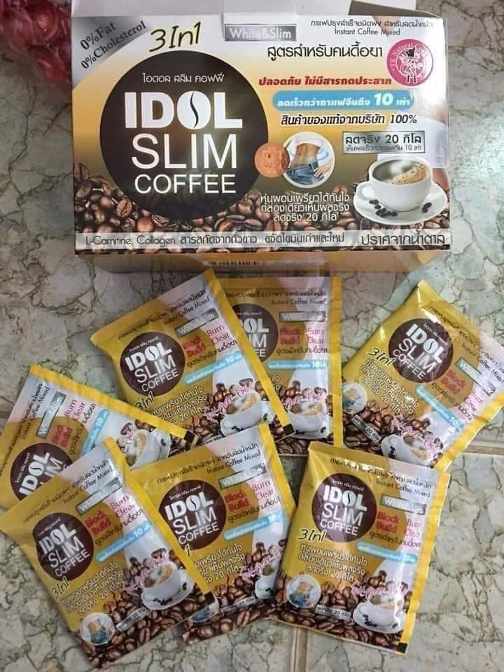 Cà phê giảm cân Idol Slim Coffee Thái Lan chính hãng