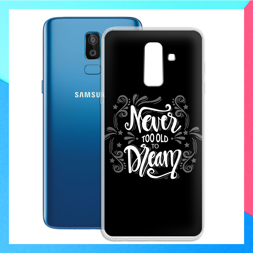Ốp lưng Samsung Galaxy J8 in độc quyền các câu Quote ý nghĩa - 01057 Silicone Dẻo