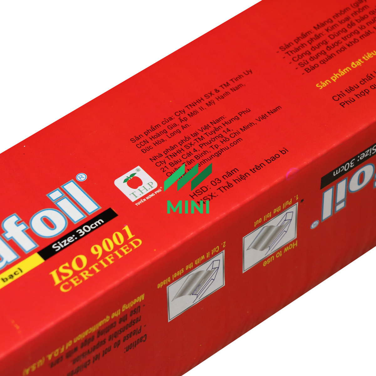 Giấy bạc nướng Goodfoil GF30-75 (100% Màng nhôm bọc thực phẩm)