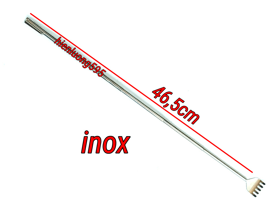 Cây gãi lưng inox có thể thu gọn
