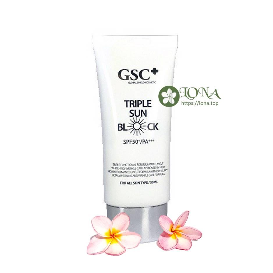 Kem chống nắng vật lý GSC spf50
