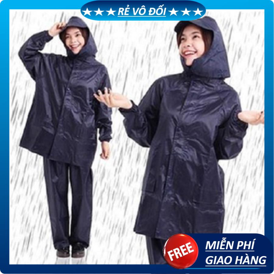Áo mưa bộ dưới 65kg cao cấp