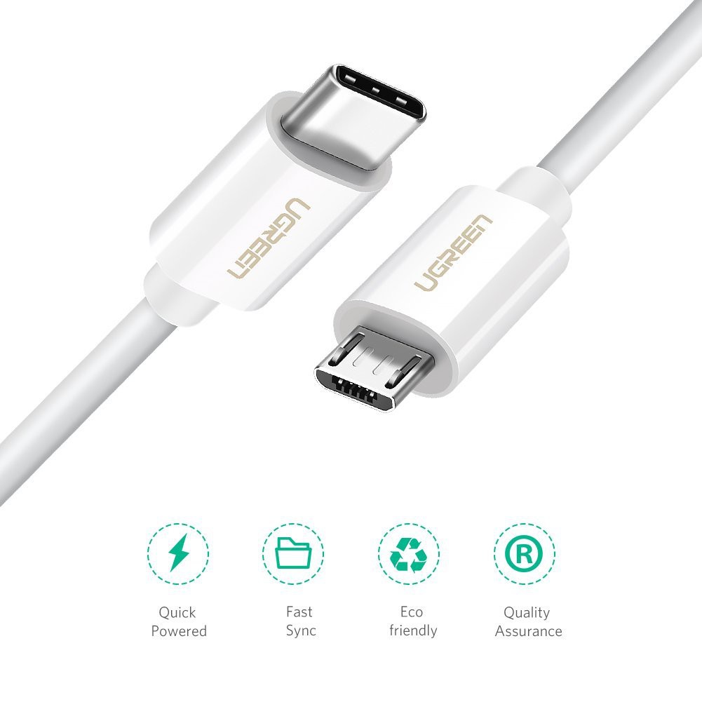 Cáp USB Type-C to Micro USB dài 1.5m Ugreen 40419