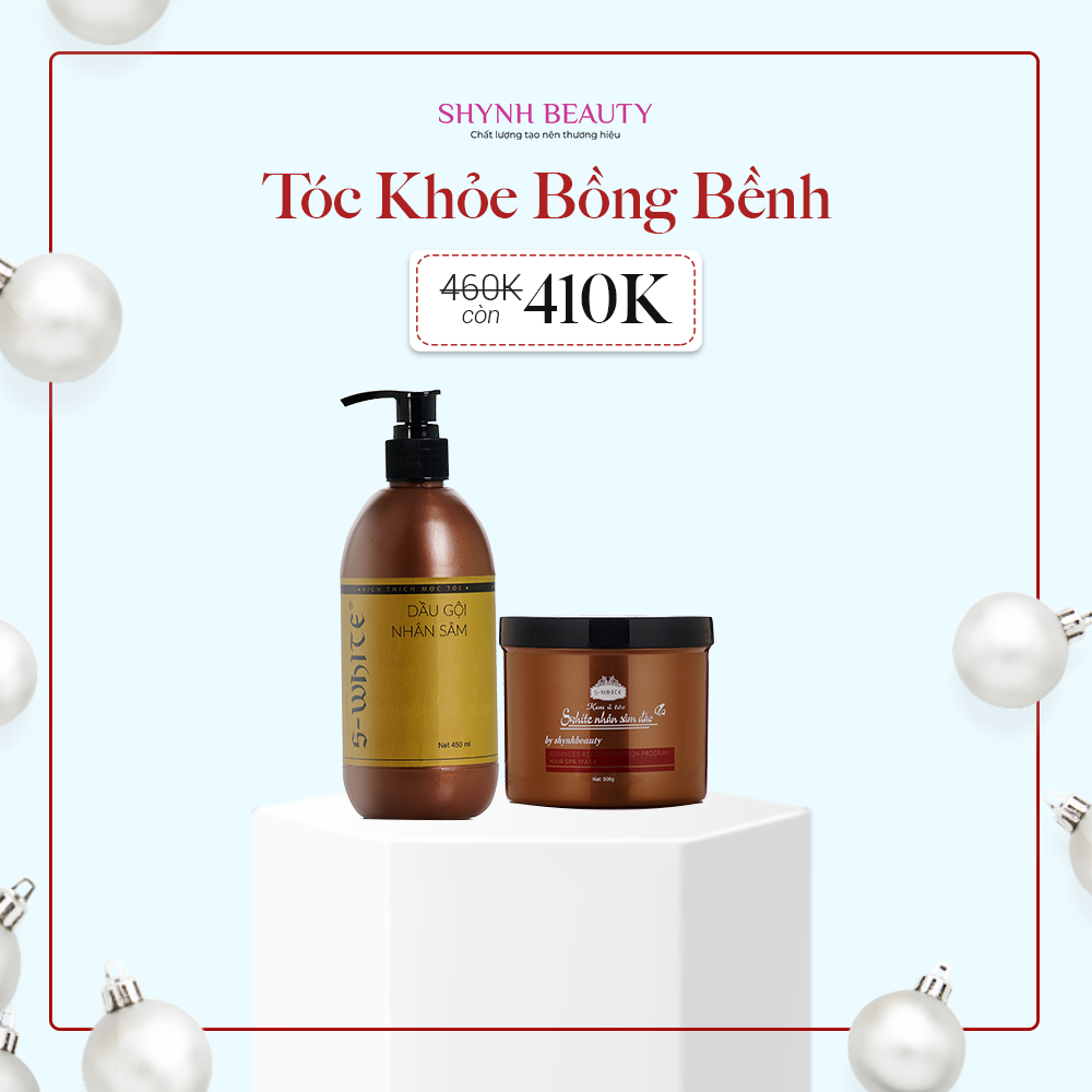 Kem Ủ Tóc Nhân Sâm Đào S-White 500g