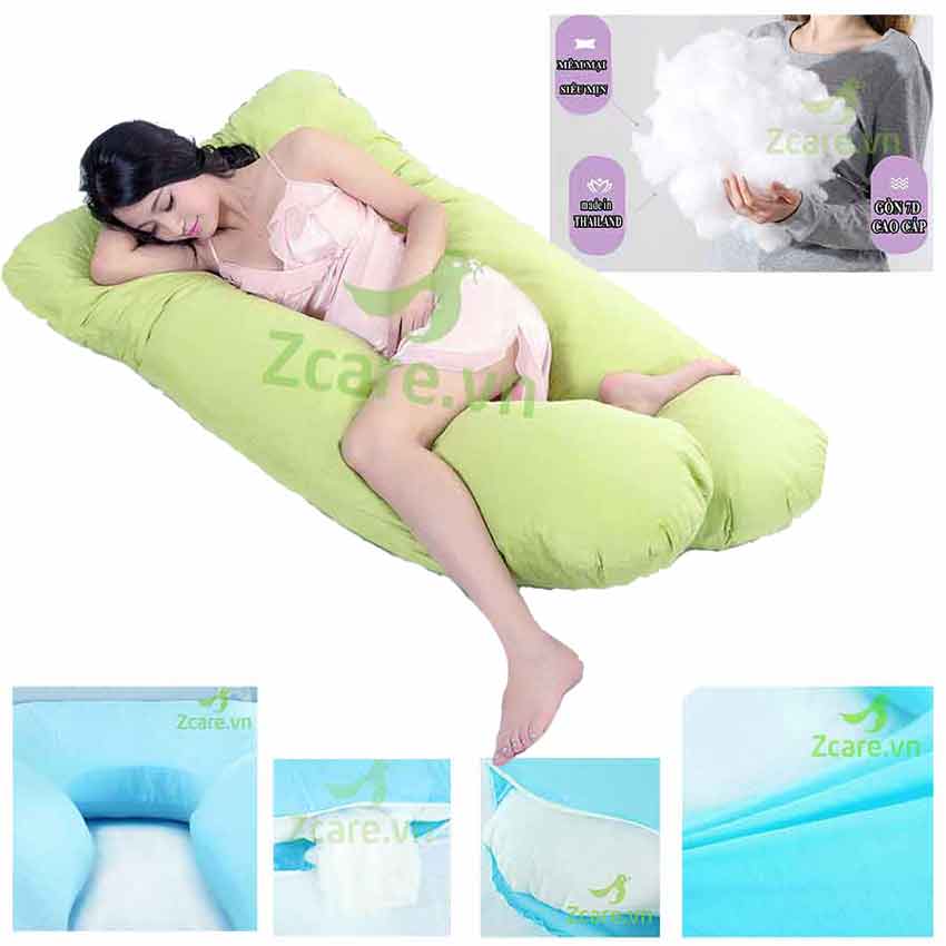Gối Ôm chữ U dành cho thai phụ