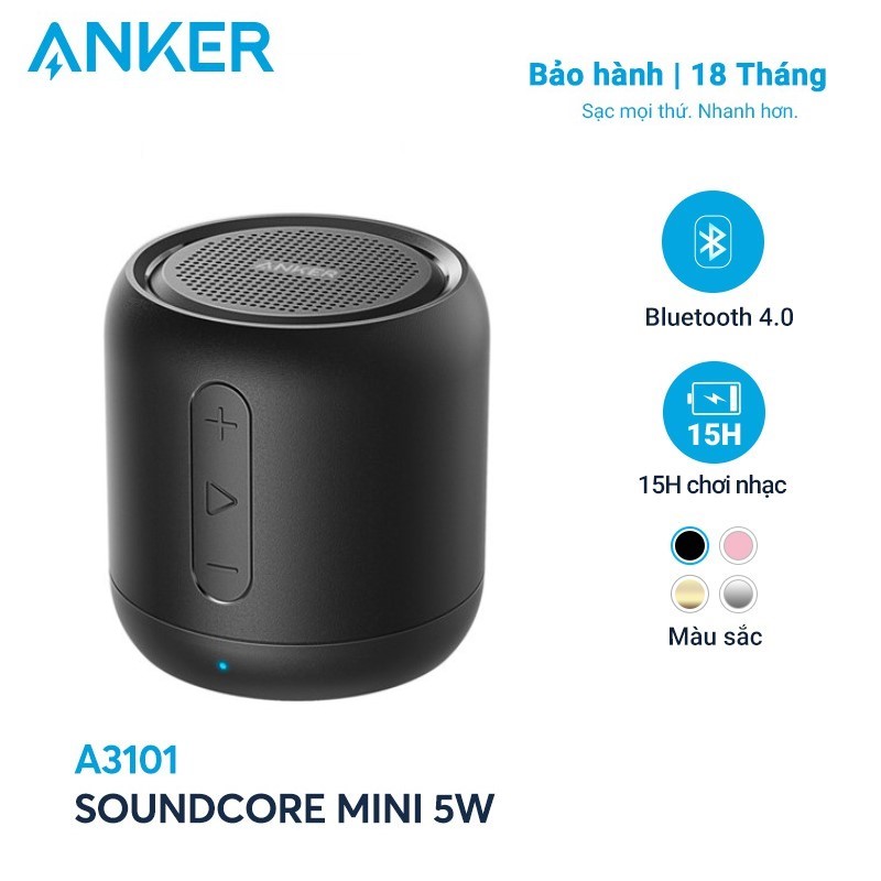 Loa bluetooth ANKER SoundCore Mini 5W - A3101