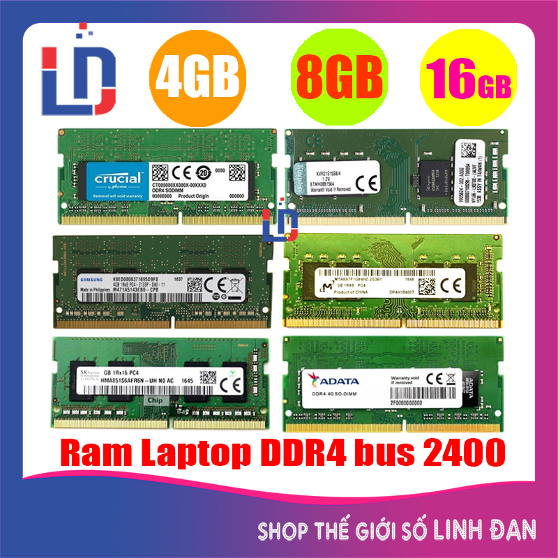 Ram Laptop 16GB 8GB 4GB DDR4 Bus 2400Kingston samsung Hynix micron Adata
