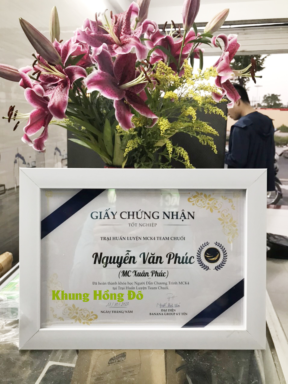 Khung ảnh A5 (15x21) trắng trơn