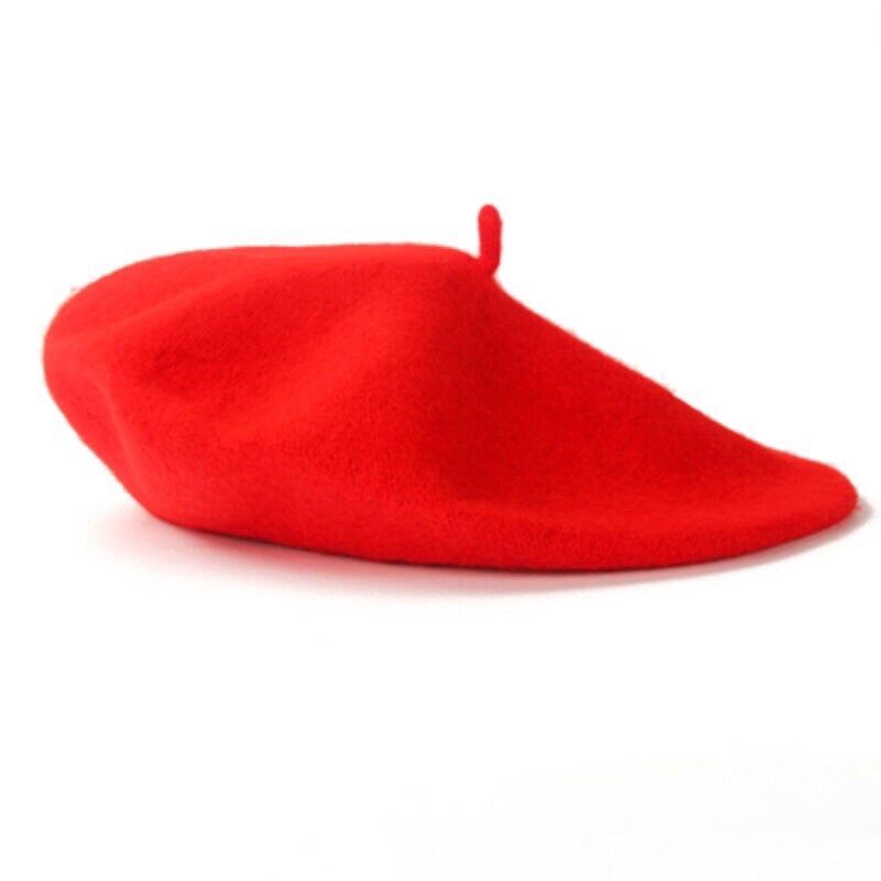 [HCM]MŨ NỒI BERET LEN LÔNG MỀM