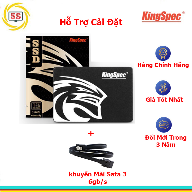 Bảng giá Ổ Cứng SSD Kingspec 120gb-Chính Hãng-Bh 36T Phong Vũ
