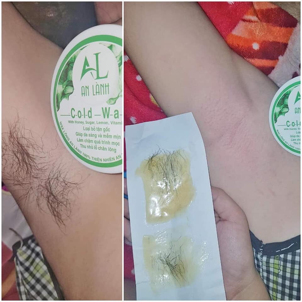 Wax lông An Lành tăng kèm 50 giấy và que