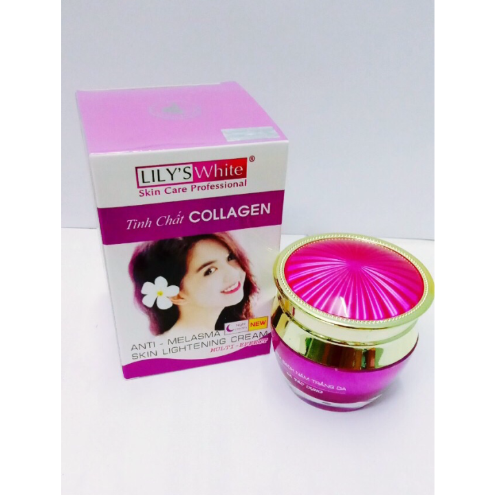 [HCM]Kem dưỡng trắng da Lily’s White (Tinh Chất Collagen)