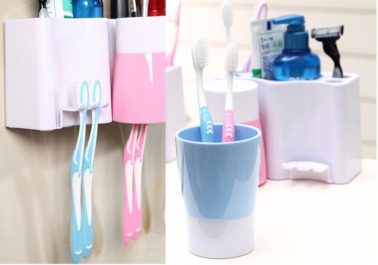 Bộ nhả kem đánh răng cao cấp, Dụng cụ lấy kem đánh răng, Bộ nhả  kem đánh răng 3 cốc  Dễ dàng sủ dụng, chất liệu siêu an toàn với người tiêu dùng