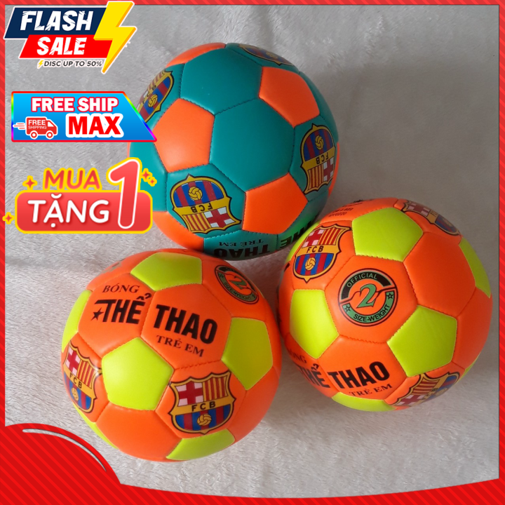 Quả bóng đá mini cổ điển cho bé - quả bóng đá số 2 dành cho trẻ em từ 5-10 tuổi - quả bóng đá da mềm mại an toàn cho bé, đủ size, tặng kèm kim bơm