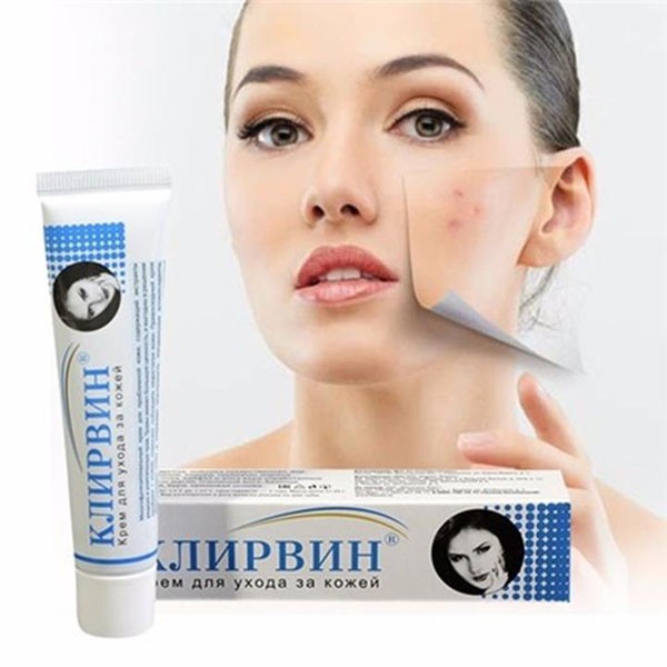 Kem mờ sẹo Nga làm mờ sẹo, mờ vết thâm do mụn, vết thâm sau sinh, rạn da, sẹo lồi, lõm, vết nứt, sẹo rỗ rất hiệu quả