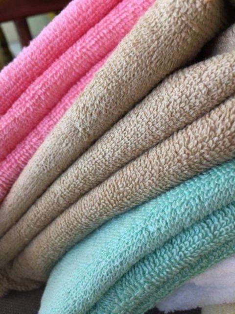 Khăn lau đầu xuất Nhật 34x85 cm (nhiều màu ) 100% cotton