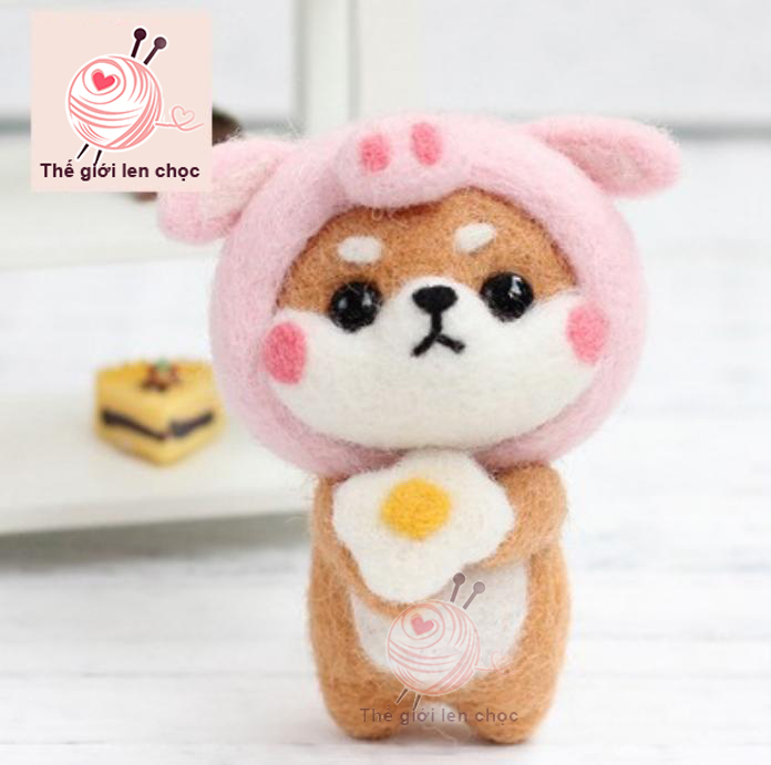 [LEN CHỌC CÓ HƯỚNG DẪN] BỘ KIT SHIBA VUI VẺ 2