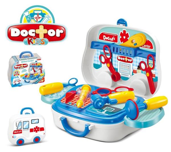 Bộ đồ chơi bác sỹ cho bé 008-918A - đồ chơi trẻ em, đồ chơi y tế, đồ chơi bác sĩ, đồ chơi nhập vai