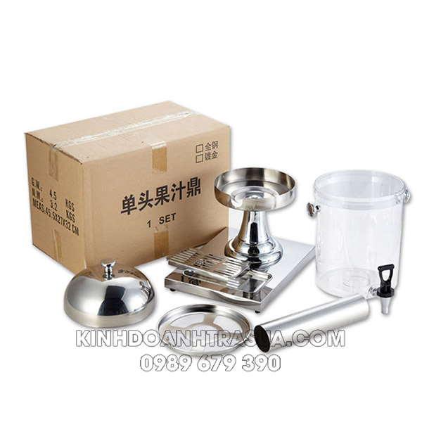 Bình Đựng Nước Trái Cây Inox 8L (Loại Tốt)