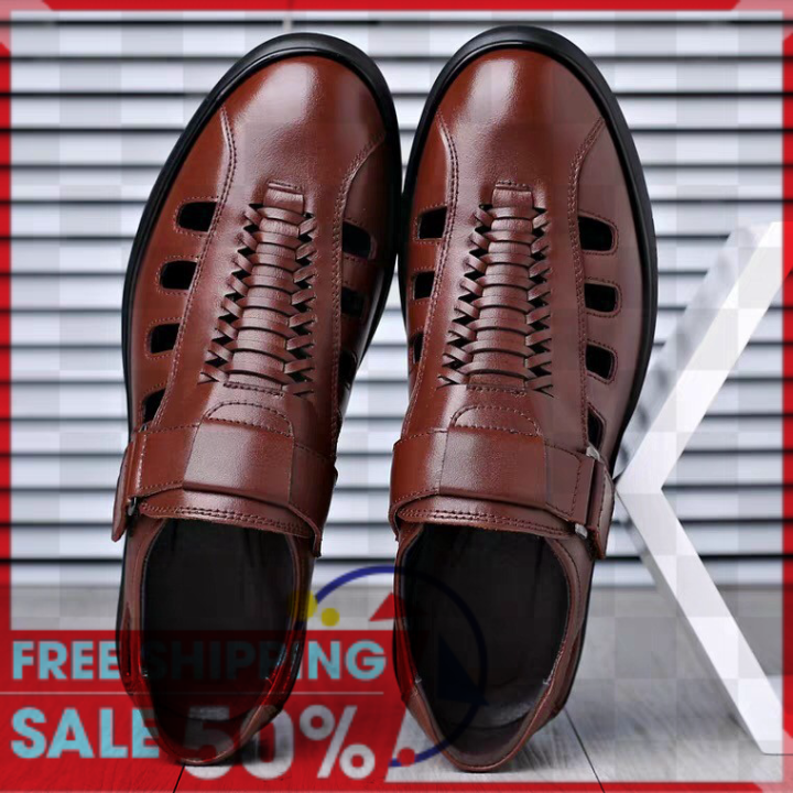 [BẢO HÀNH 1 NĂM] Giày rọ nam da bò cao cấp G192