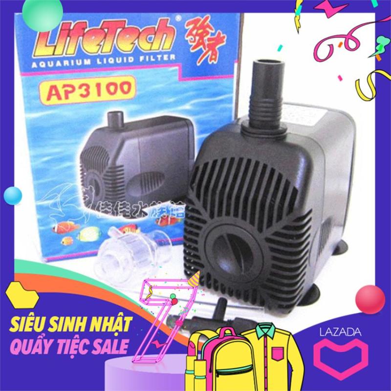 Bơm Lifetech AP3100 dùng máy bơm bể cá cảnh, trồng thủy canh, hệ thống aquaponics ....