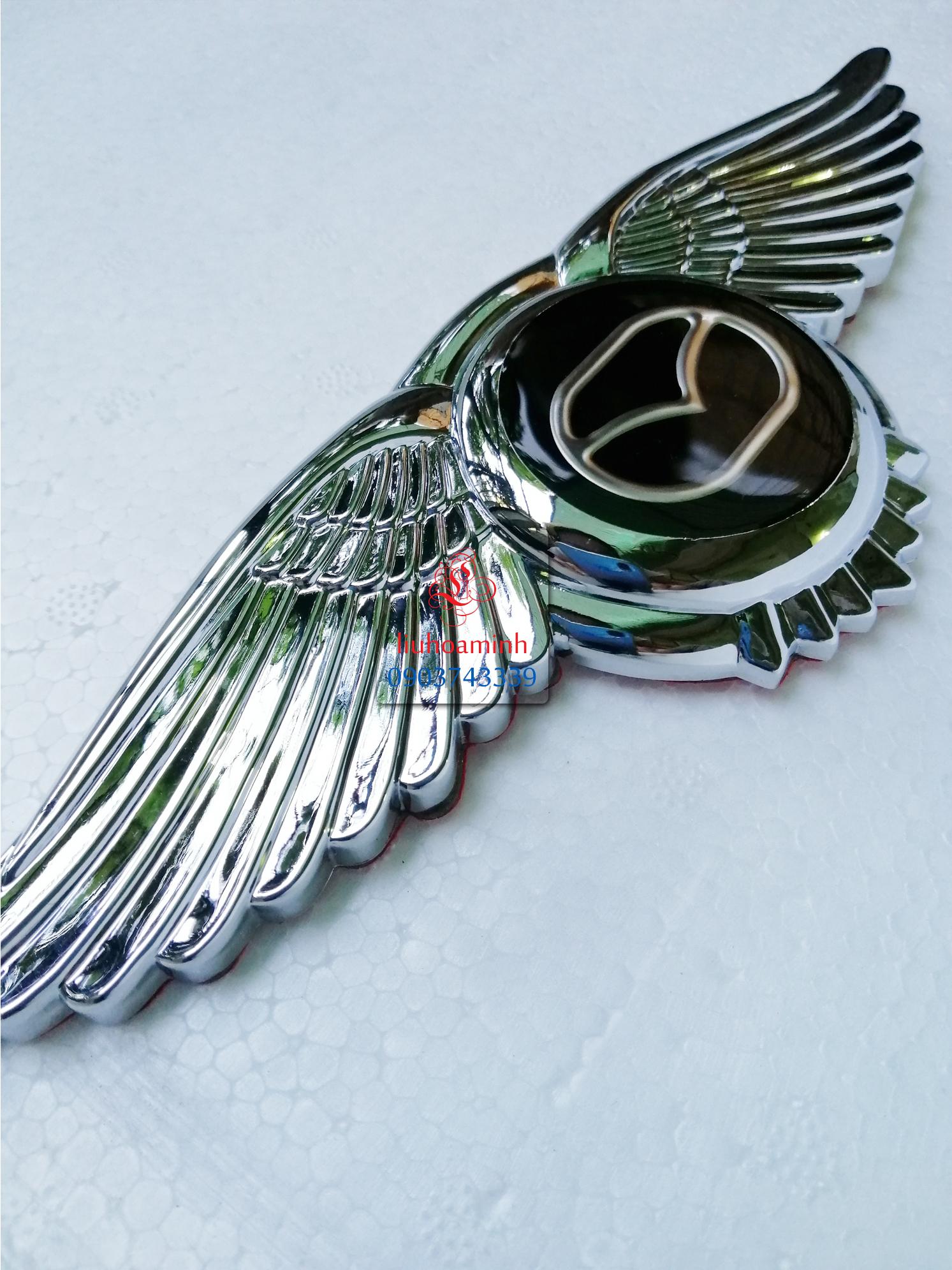 Logo cánh chim 3D Mazda (nằm)