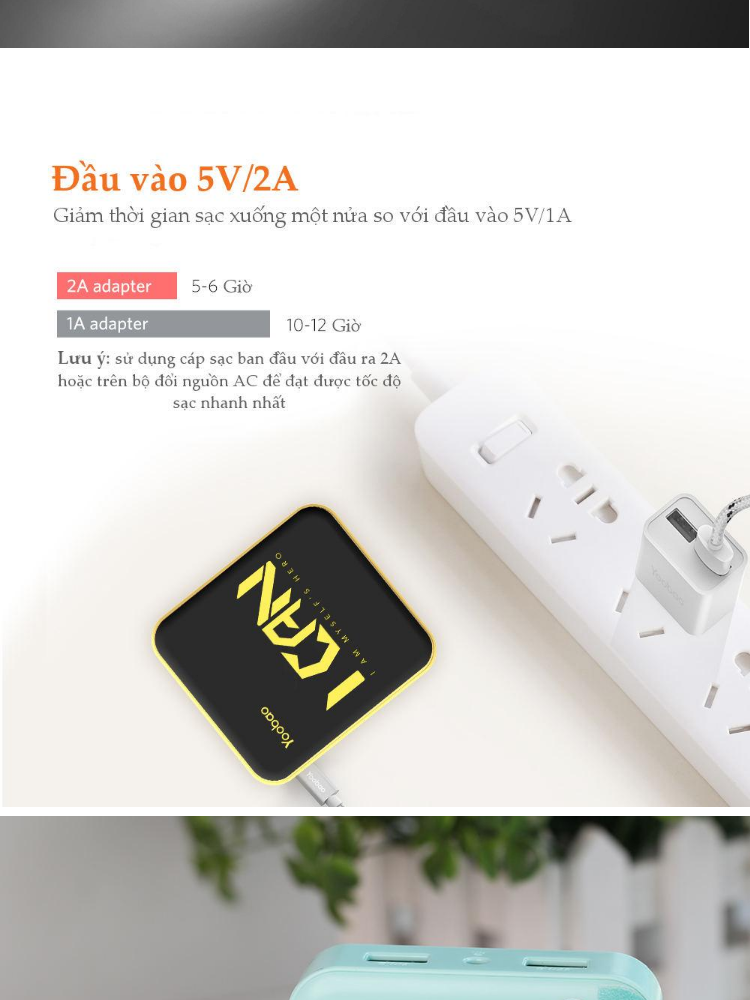 [HCM]SẠC DỰ PHÒNG YOOBAO YB-6024 10000mAh